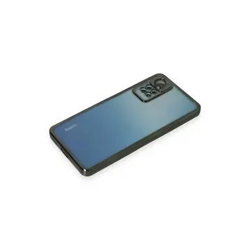 Xiaomi Redmi Note 11 Pro Kılıf Razer Lensli Silikon - Yeşil
