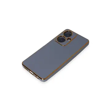 Vivo Y27 Kılıf Volet Silikon - Mavi