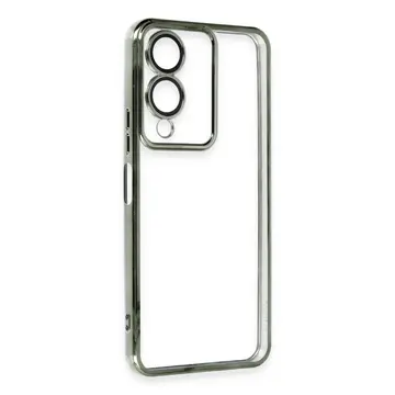 Vivo Y17s Kılıf Razer Lensli Silikon - Yeşil
