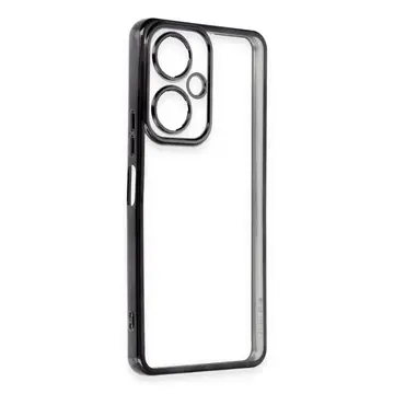 Vivo Y27 Kılıf Razer Lensli Silikon - Siyah