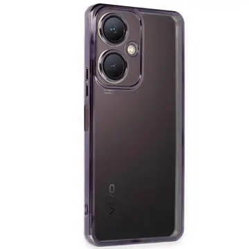 Vivo Y27 Kılıf Razer Lensli Silikon - Mor