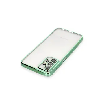 Samsung Galaxy A23 4g Kılıf Razer Lensli Silikon - Yeşil