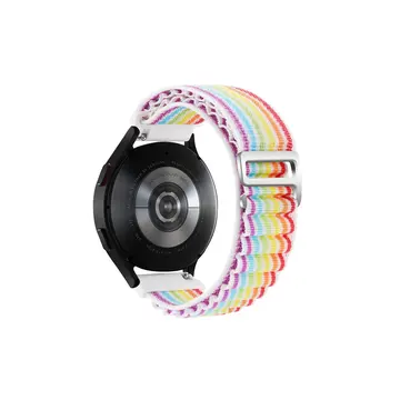 Watch 22mm Kr410 Kumaş Kordon - Gökkuşağı
