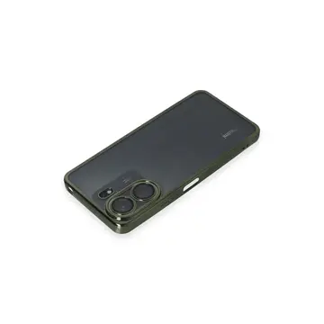 Xiaomi Redmi 13c Kılıf Razer Lensli Silikon - Yeşil