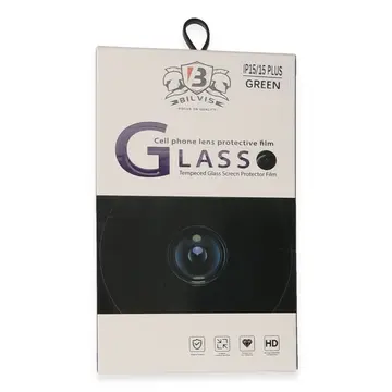 İphone 15 Bilvis Titan Kamera Lens - Yeşil