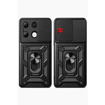 Xiaomi Redmi Note 13 4g Kılıf Pars Lens Yüzüklü Silikon - Lacivert