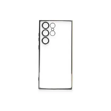 Samsung Galaxy S23 Ultra Kılıf Razer Lensli Silikon - Gold