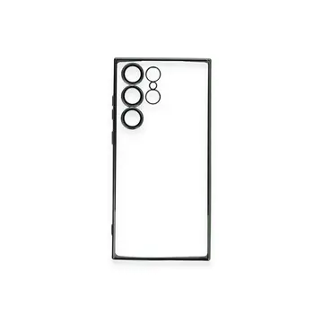 Samsung Galaxy S23 Ultra Kılıf Razer Lensli Silikon - Yeşil