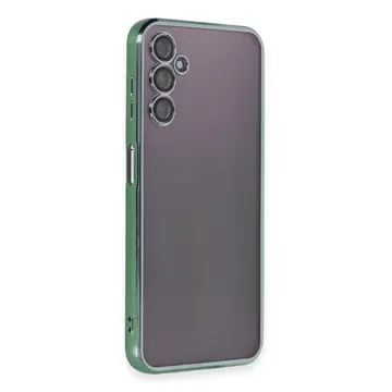 Samsung Galaxy A14 4g Kılıf Razer Lensli Silikon - Yeşil