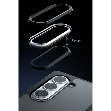 Samsung Galaxy Z Fold 5 Kılıf Blur Fold Magsafe Kapak - Siyah