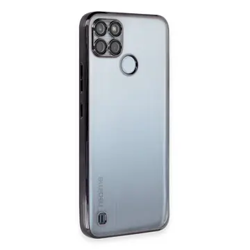 Realme C25y Kılıf Razer Lensli Silikon - Siyah