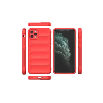 İphone 11 Pro Max Kılıf Optimum Silikon - Kırmızı