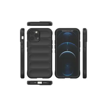 İphone 12 Pro Kılıf Optimum Silikon - Siyah
