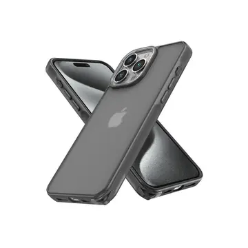 İphone 13 Pro Max Kılıf Elegant Kapak - Titan Gri