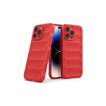 İphone 14 Pro Kılıf Optimum Silikon - Kırmızı