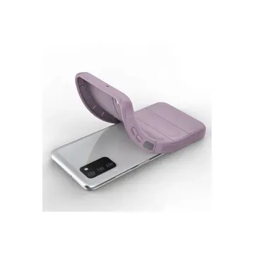 Samsung Galaxy A03s Kılıf Optimum Silikon - Mor