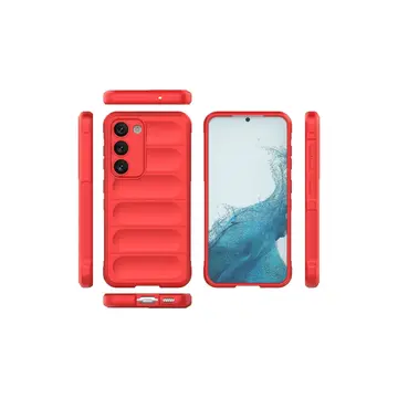 Samsung Galaxy S23 Plus Kılıf Optimum Silikon - Kırmızı