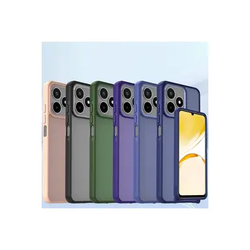 Realme C53 Kılıf Elegant Kapak - Siyah