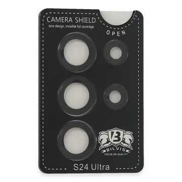 Samsung Galaxy S24 Ultra Bilvis Titan Kamera Lens - Siyah
