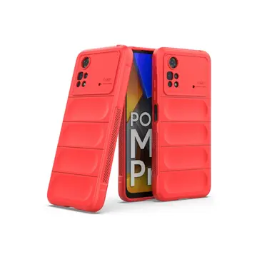 Xiaomi Poco M4 Pro 4g Kılıf Optimum Silikon - Kırmızı