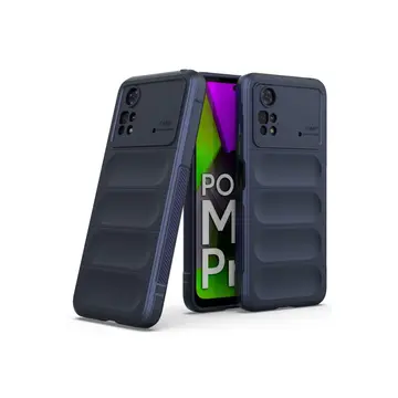 Xiaomi Poco M4 Pro 4g Kılıf Optimum Silikon - Lacivert