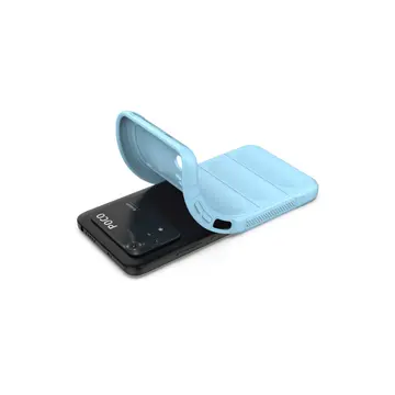 Xiaomi Poco M4 Pro 4g Kılıf Optimum Silikon - Sky Blue
