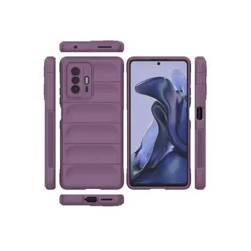 Xiaomi Mi 11t Kılıf Optimum Silikon - Mor
