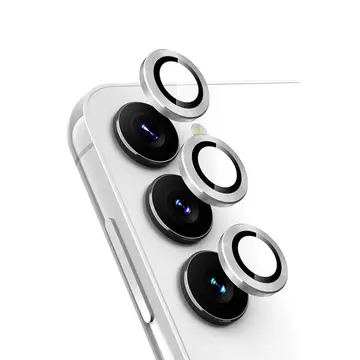 Samsung Galaxy A24 4g Valdez Metal Kamera Lens - Gümüş