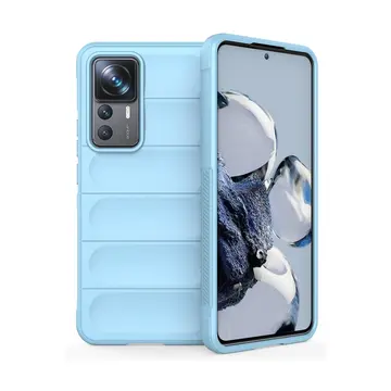 Xiaomi Mi 12t Pro Kılıf Optimum Silikon - Sky Blue