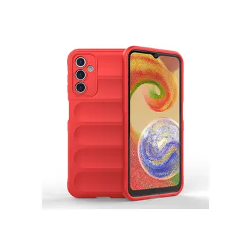 Samsung Galaxy A14 4g Kılıf Optimum Silikon - Kırmızı