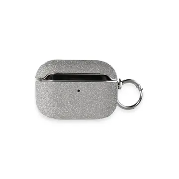 Airpods Pro (1.nesil) Spell Simli Kılıf - Gümüş
