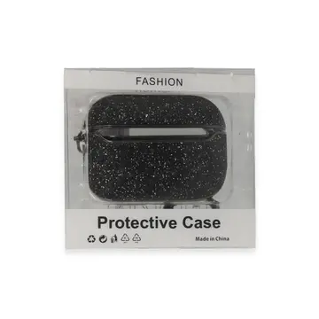 Airpods Pro 2 (2.nesil) Spell Simli Kılıf - Siyah