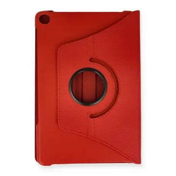 Lenovo Tab M10 Tb328fu Kılıf 360 Tablet Deri Kılıf - Kırmızı