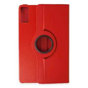 Xiaomi Redmi Pad Kılıf 360 Tablet Deri Kılıf - Kırmızı