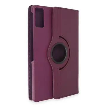 Xiaomi Redmi Pad Kılıf 360 Tablet Deri Kılıf - Mürdüm
