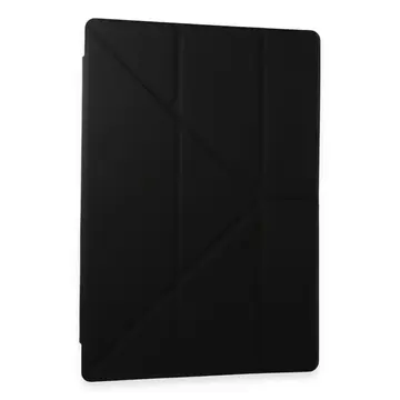 Samsung Galaxy Tab A9 Kılıf Kalemlikli Mars Tablet Kılıfı - Siyah