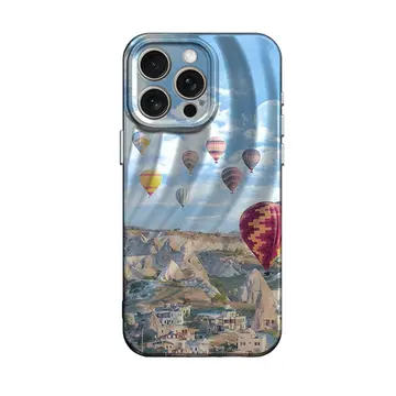 İphone 15 Pro Max Kılıf Crew Desenli Kapak - Kapadokya