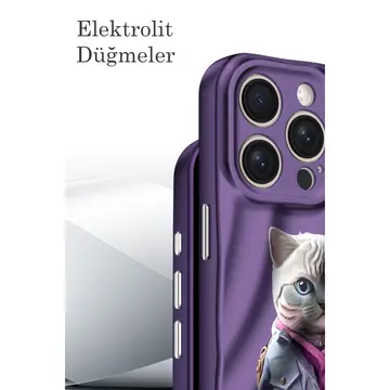 İphone 15 Pro Max Kılıf Crew Desenli Kapak - Kapadokya