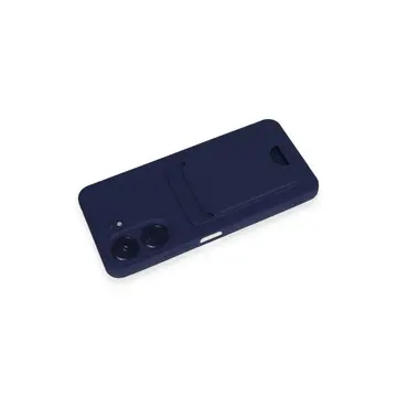 Xiaomi Redmi 13c Kılıf Kelvin Kartvizitli Silikon - Lacivert