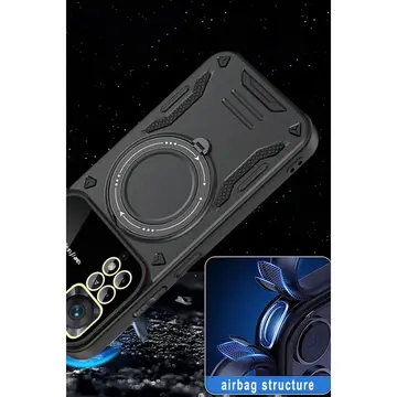 Xiaomi Redmi Note 12 Pro 4g Kılıf Joy Lens Standlı Kapak - Kırmızı