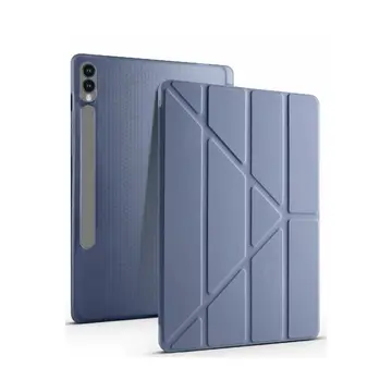 Samsung Galaxy X610 Tab S9 Fe Plus 12.4 Kılıf Kalemlikli Mars Tablet Kılıfı - Lavender
