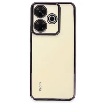 Xiaomi Redmi 13 4g Kılıf Razer Lensli Silikon - Mor
