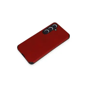 Samsung Galaxy S24 Kılıf Loop Deri Silikon - Kırmızı