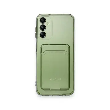 Samsung Galaxy A35 5g Kılıf Kart Şeffaf Silikon - Şeffaf