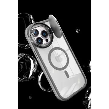 İphone 14 Pro Max Kılıf Teleskop Lens Magsafe Silikon Kapak - Derin Mor