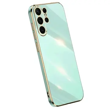 Samsung Galaxy S25 Ultra Kılıf Volet Silikon - Açık Yeşil
