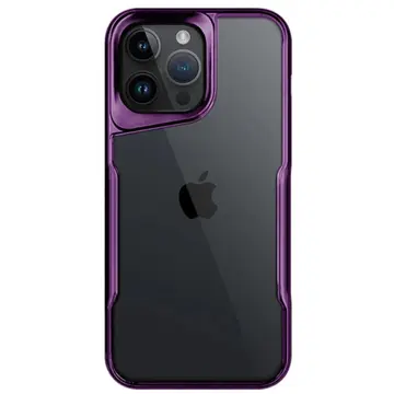 İphone 14 Pro Max Kılıf Boyi Silikon Kapak - Derin Mor