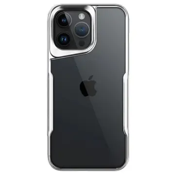 İphone 15 Pro Max Kılıf Boyi Silikon Kapak - Gümüş