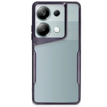 Xiaomi Redmi Note 13 Pro 4g Kılıf Boyi Silikon Kapak - Derin Mor