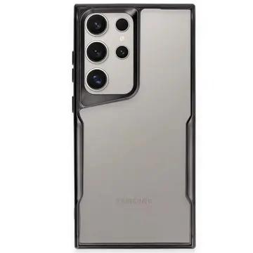 Samsung Galaxy S23 Ultra Kılıf Boyi Silikon Kapak - Siyah